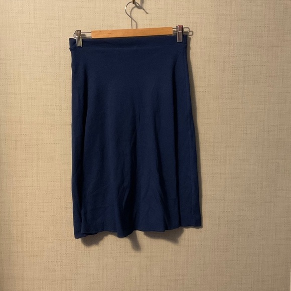 Chic Women's Navy Mini Skirt - Picture 1 of 3